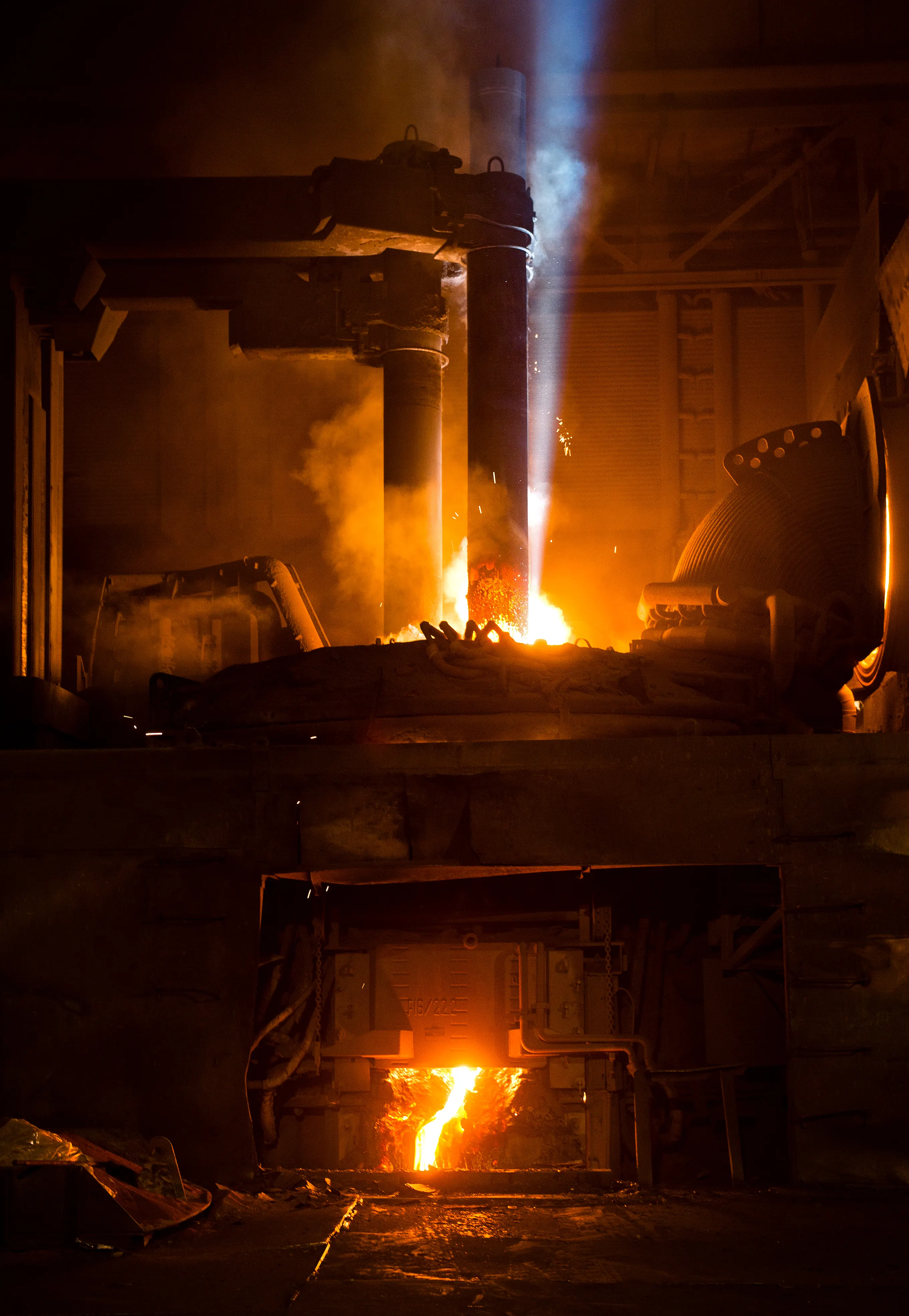 Steel smelting